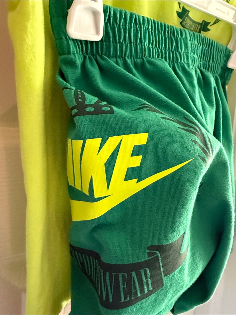 Nike Kids Bright Orange/Blue & Neon Yellow/Green Logo Tank Sets - Picture 5 of 5